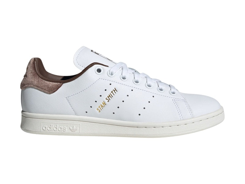 adidas Stan Smith Cloud White Gold Metallic Brown (Women's)