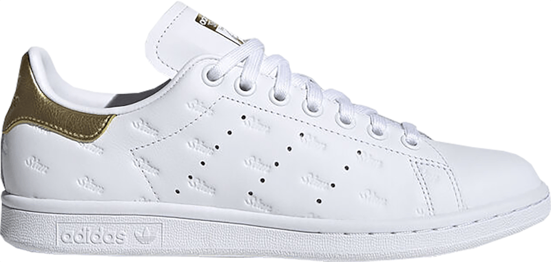 adidas Stan Smith Debossed Logos Gold (Women's)
