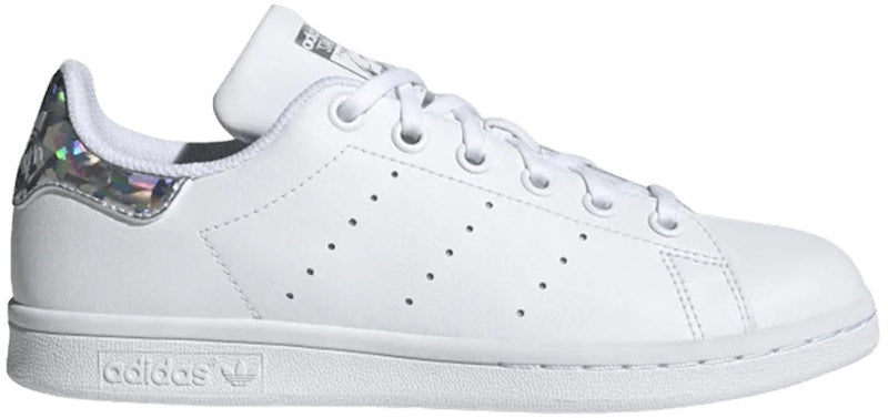 adidas Stan Smith Sparkly Heel White (Youth)