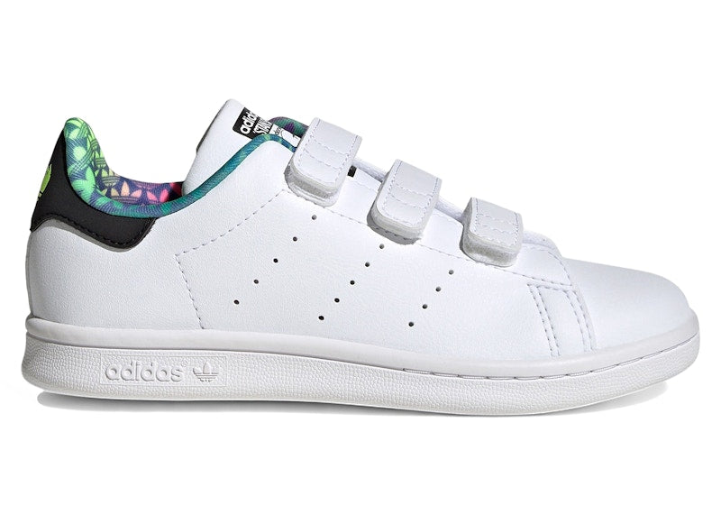 adidas Stan Smith White Black Lemon (PS)