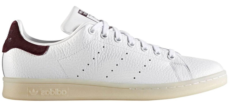 adidas Stan Smith White Dark Burgundy