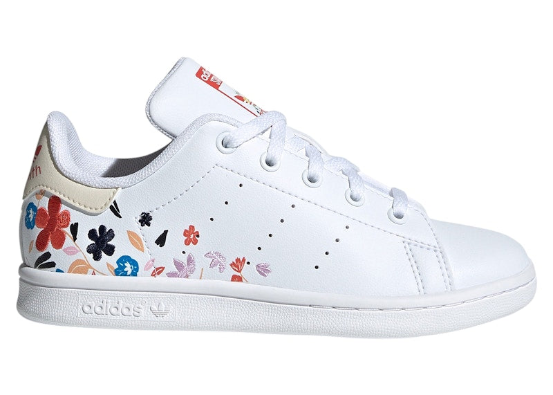 adidas Stan Smith White Wonder White Bright Red (PS)