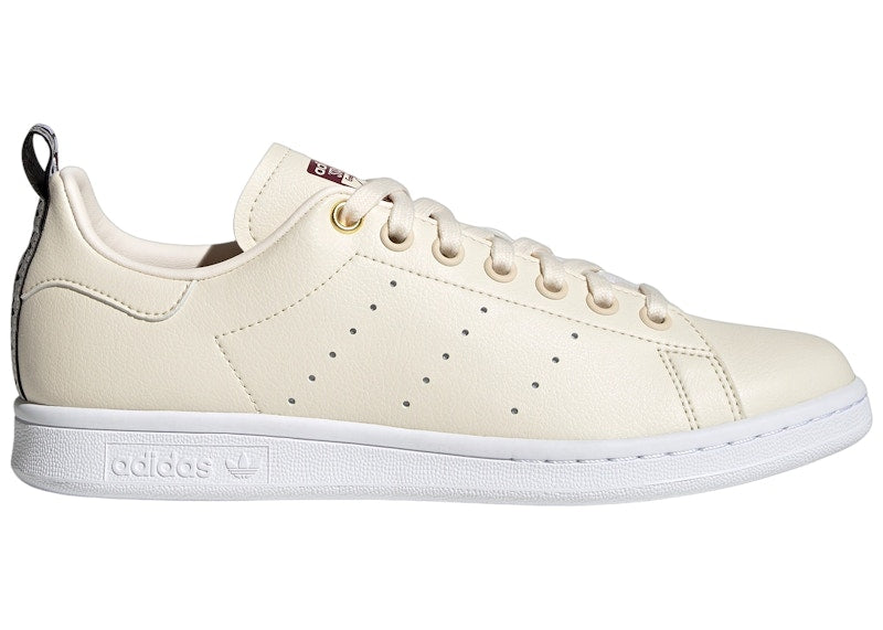adidas Stan Smith Wonder White Cloud White Victory Crimson (Women's)
