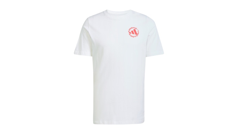 adidas Sticker Graphic T-Shirt White