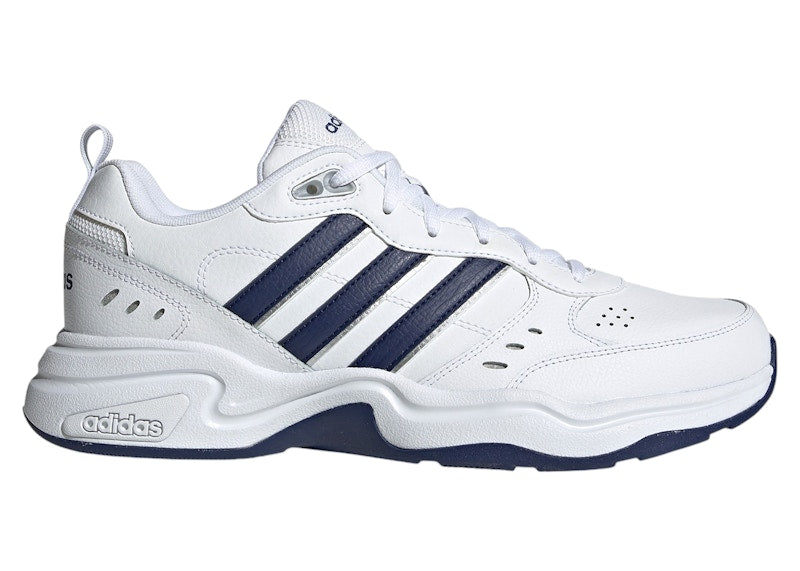 adidas Strutter Cloud White Dark Blue Matte Silver
