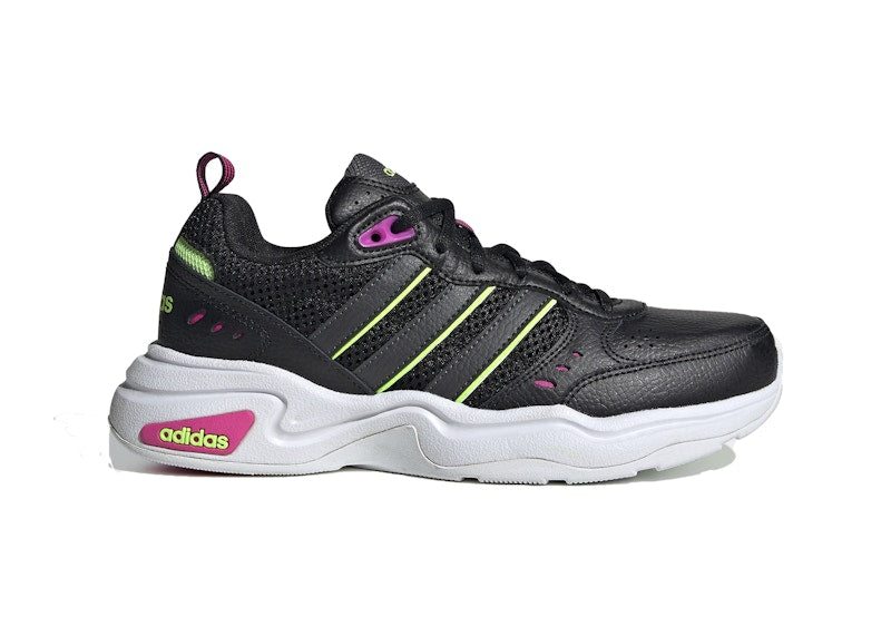 adidas Strutter Core Black Green (Women's)
