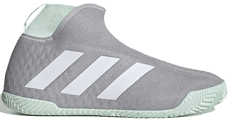 adidas Stycon Laceless Hard Court Grey Two Dash Green