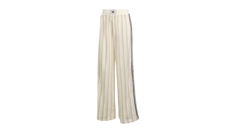 adidas Summer Glow Firebird Track Tracksuit Pants Wonder White