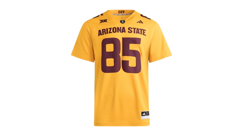adidas Sun Devils Premier Gold Alternate Jersey Arizona State Team Colleg Gold
