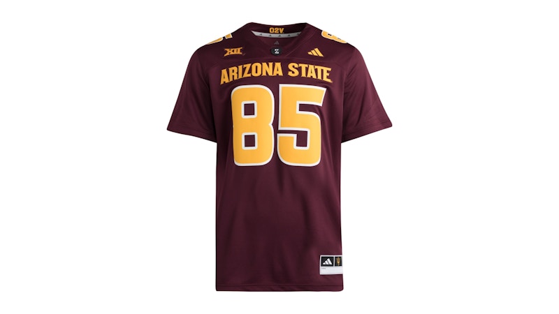 adidas Sun Devils Premier Home Jersey Arizona State Team Maroon