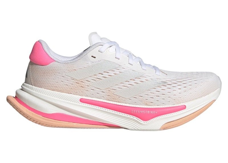 adidas Supernova Prima Cloud White Silver Metallic Lucid Pink (Women's)