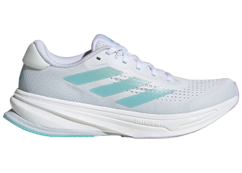 adidas Supernova Rise Cloud White Linen Green Met. Flash Aqua (Women's)