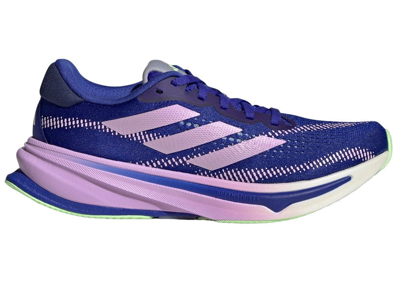 adidas Supernova Rise Lucid Blue Bliss Lilac Green Spark (Women's)