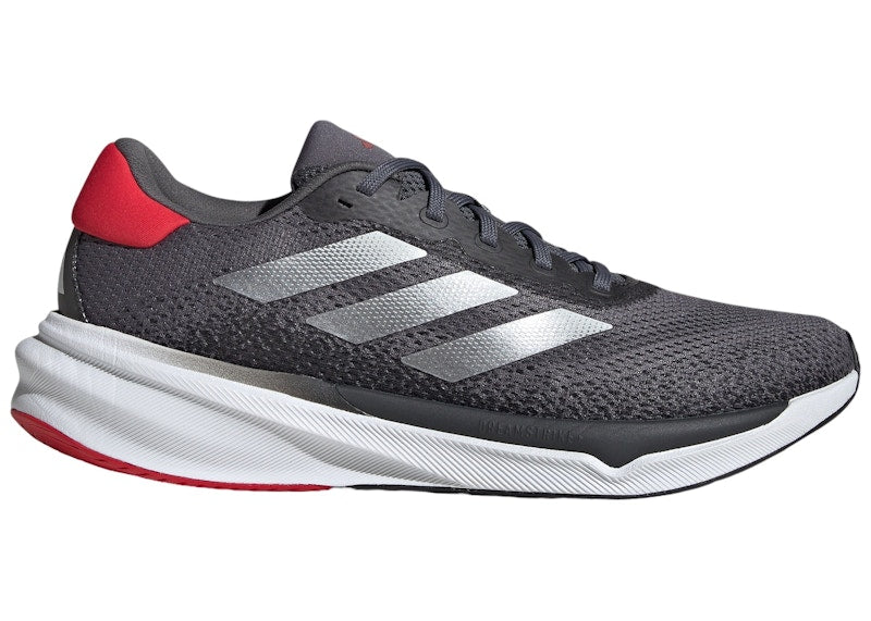 adidas Supernova Stride Grey Cloud White Better Scarlet