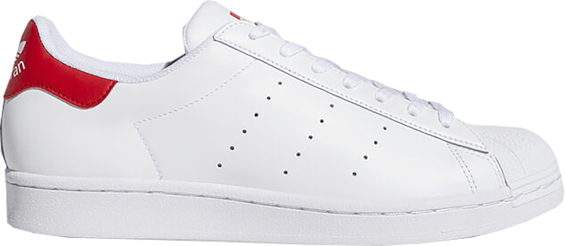 adidas Superstan White Scarlet (Women's)