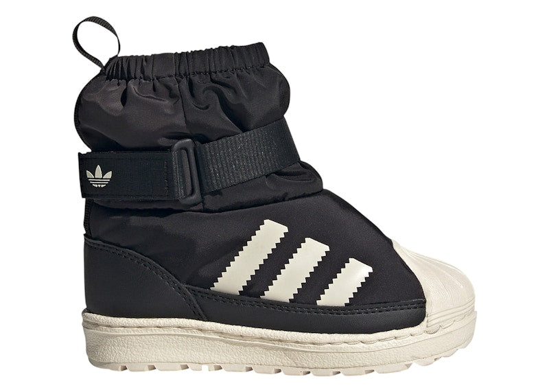 adidas Superstar 360 Boot Black Wonder White Carbon (TD)