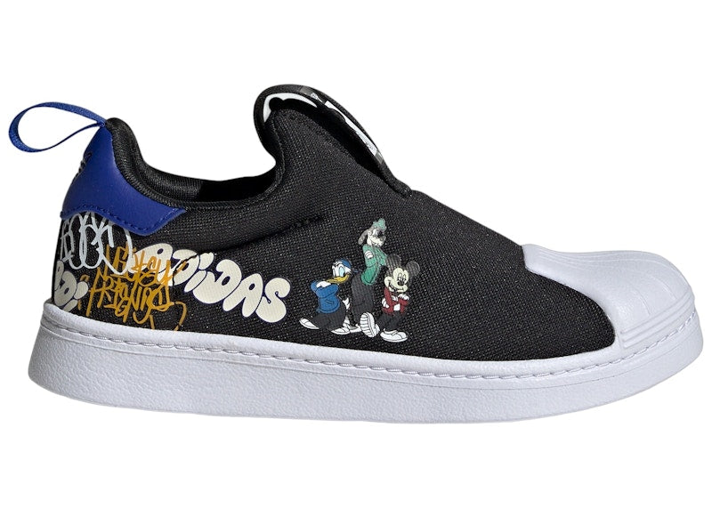 adidas Superstar 360 Disney Mickey Core Black Cloud White Wonder White (PS)