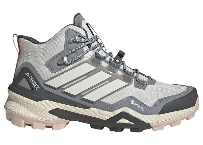adidas Terrex Skychaser Mid Gore-Tex Grey One Off White Grey Three (Women's)