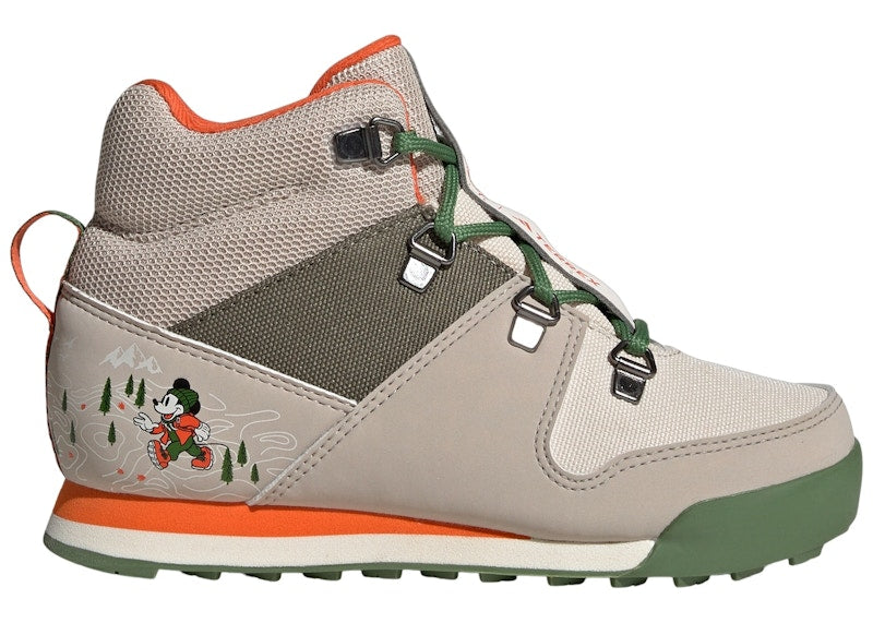 adidas Terrex Snowpitch Cold.RDY Winter Disney Wonder Beige Olive Strata Semi Impact Orange (GS)