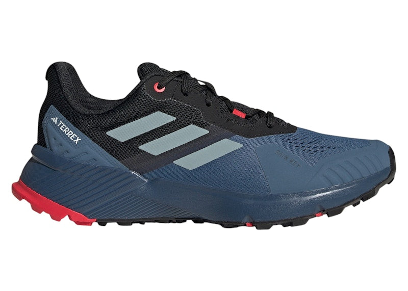 adidas Terrex Soulstride Rain.RDY Trail Wonder Steel Magic Grey Pure Ruby