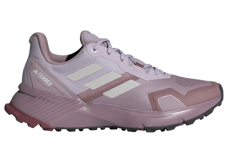 adidas Terrex Soulstride Trail Preloved Fig Grey One Burgundy (Women's)