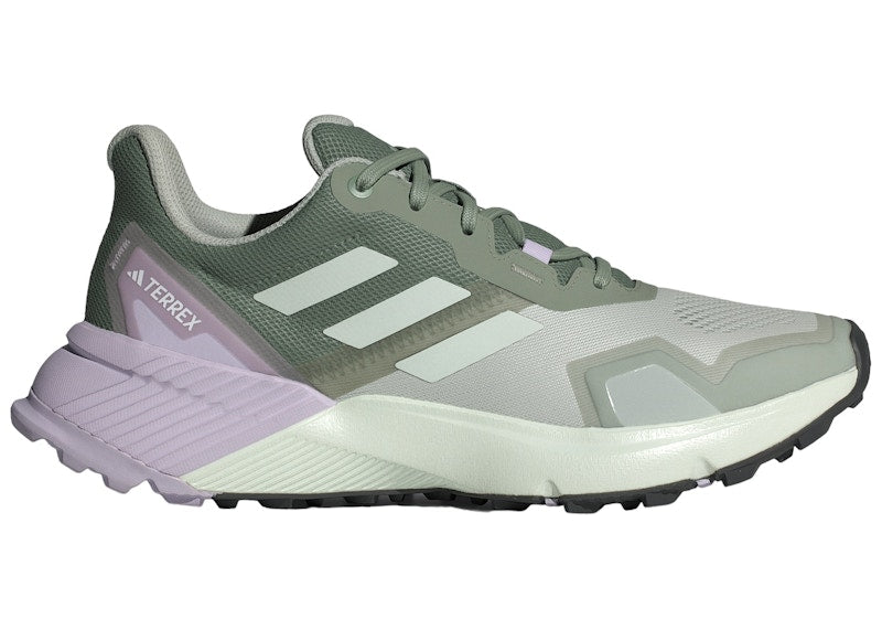 adidas Terrex Soulstride Trail Silver Green Crystal Jade Silver Dawn (Women's)