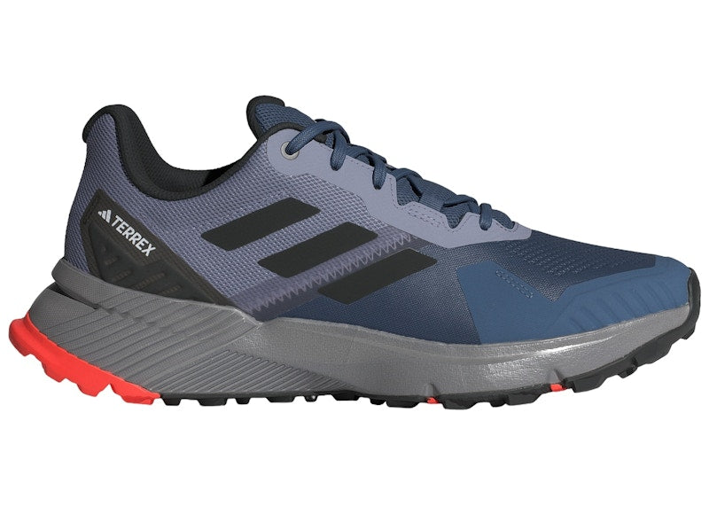 adidas Terrex Soulstride Trail Wonder Steel Core Black Impact Orange