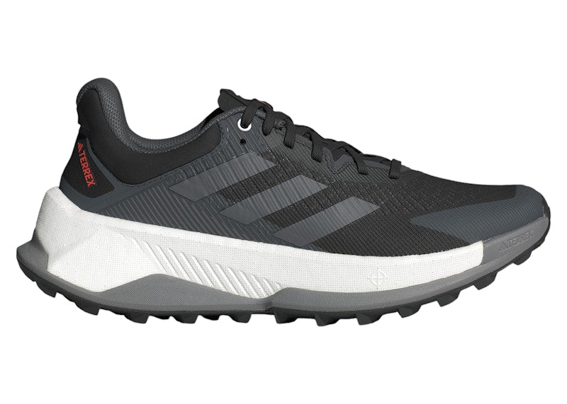adidas Terrex Soulstride Ultra Trail Core Black Grey Four Impact Orange