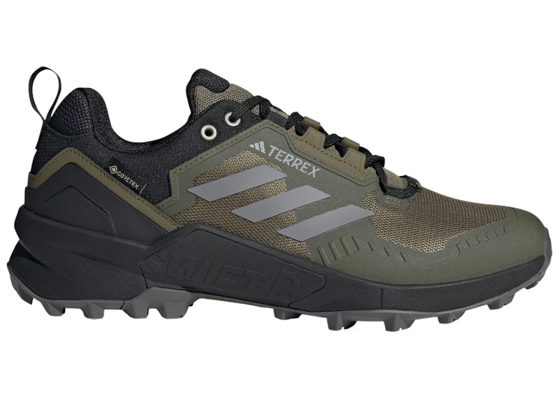 adidas Terrex Swift R3 Gore-Tex Focus Olive Grey Core Black