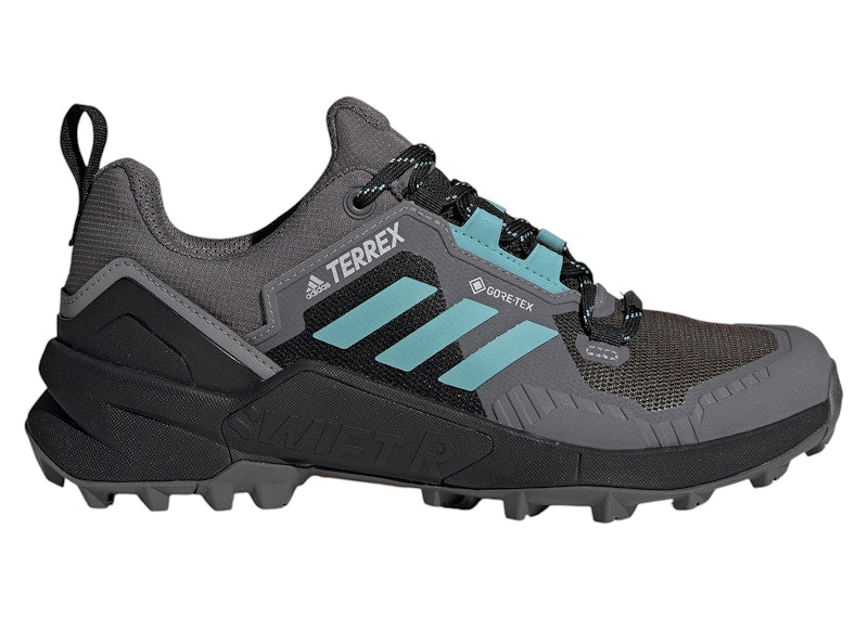 adidas Terrex Swift R3 Gore-Tex Grey Five Mint Ton Core Black (Women's)