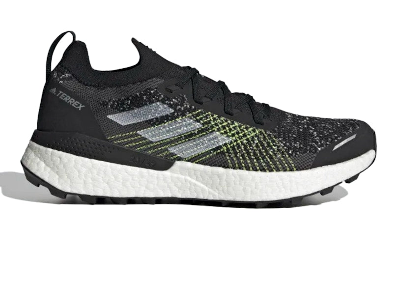 adidas Terrex Two Ultra Trail Core Black Solar Yellow