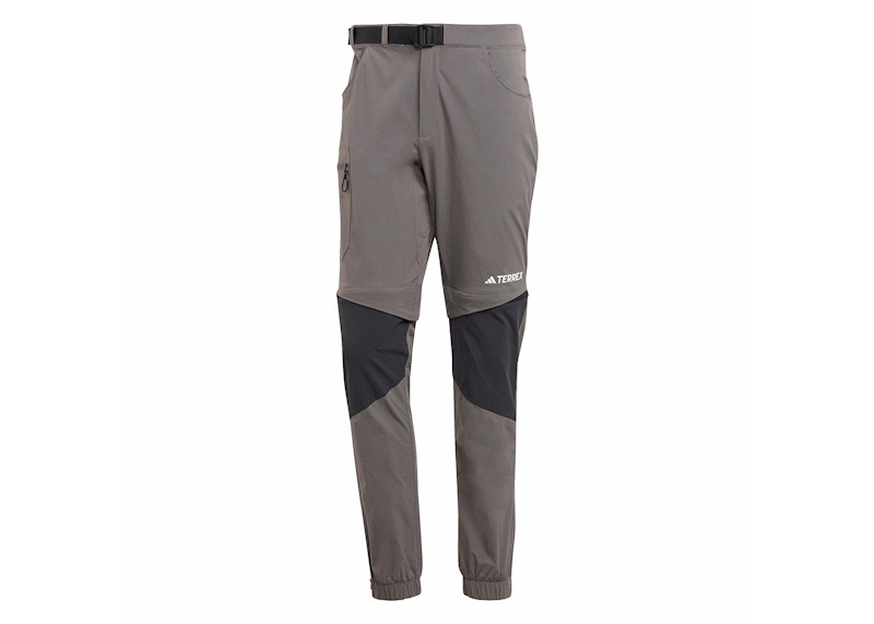 adidas Terrex Utilitas Hiking Zip-Off Pants Charcoal