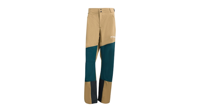 adidas Terrex Xperior Layer Lined Gore-Tex Performance Pants Cardboard Aurora Ivy