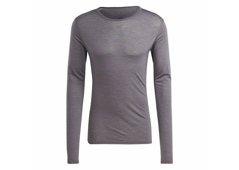 adidas Terrex Xperior Merino 150 Baselayer Long Sleeve Tee Grey Five