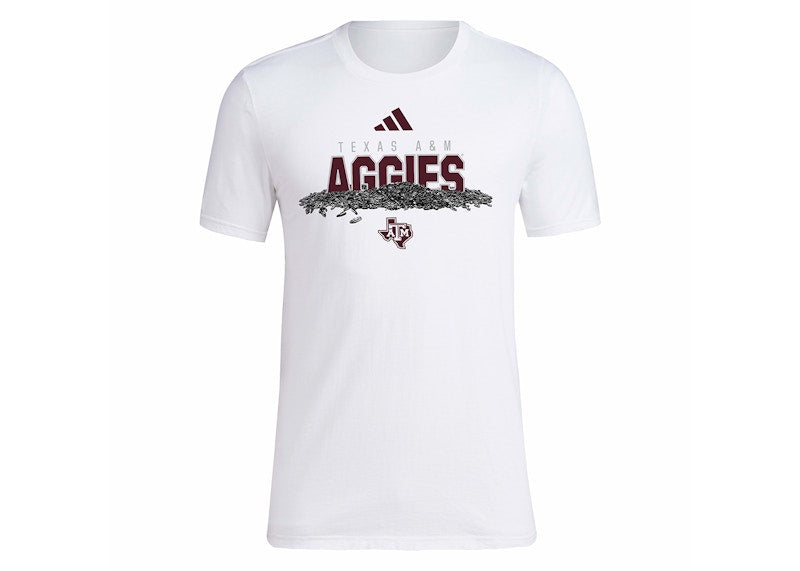 adidas Texas A&M Bowl Tee White