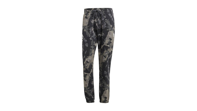 adidas Tie-Dyed Allover Print Pant Black