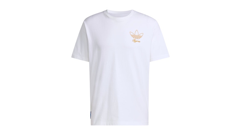 adidas Tigres Uanl Terrace Icons Graphic Tee White