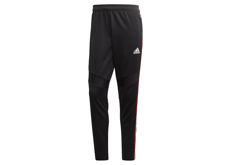 adidas Tiro 19 Training Pants Black/Power Red/White/Collegiate Green