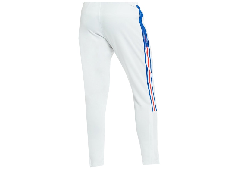 adidas Tiro 21 Track Pants White/Vivid Red/Royal Blue