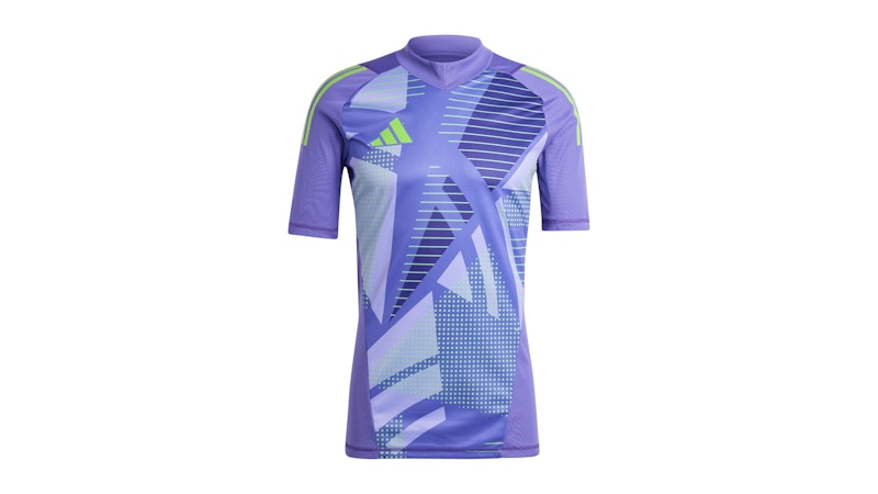 adidas Tiro 24 Pro Short Sleeve Goalkeeper Jersey Purple