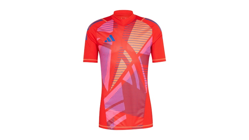 adidas Tiro 24 Pro Short Sleeve Goalkeeper Jersey Red