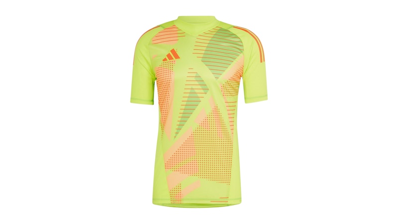 adidas Tiro 24 Pro Short Sleeve Goalkeeper Jersey Semi Solar Yellow