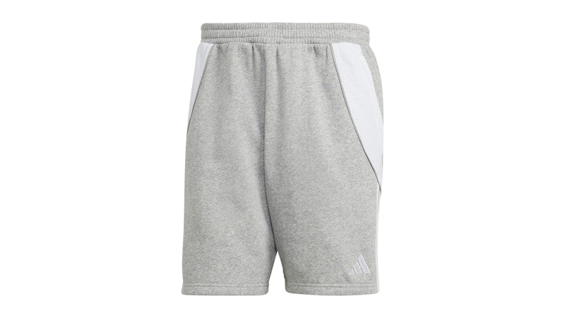 adidas Tiro 24 Sweat Shorts Medium Grey Heather/White