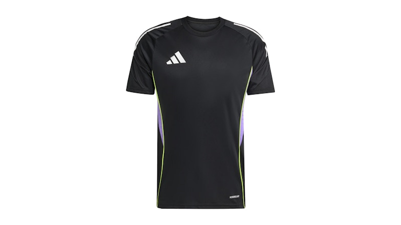 adidas Tiro 25 Competition Jersey Black Purple Rush