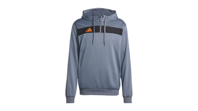 adidas Tiro 25 Essentials Sweat Hoodie Team Onix/Super Orange