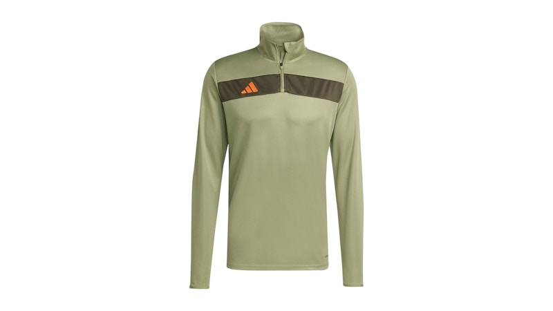 adidas Tiro 25 Essentials Top Tent Green Night Cargo Impact Orange