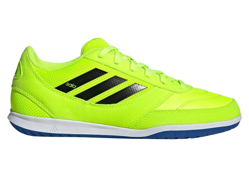 adidas Top Sala Competition II Indoor Lucid Lemon Black Royal Blue (GS)