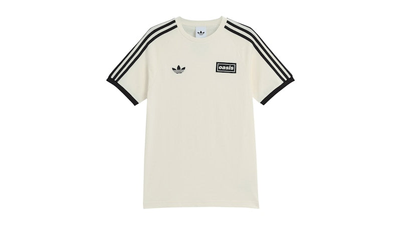 adidas Tour 3-Stripes Tee Cream White