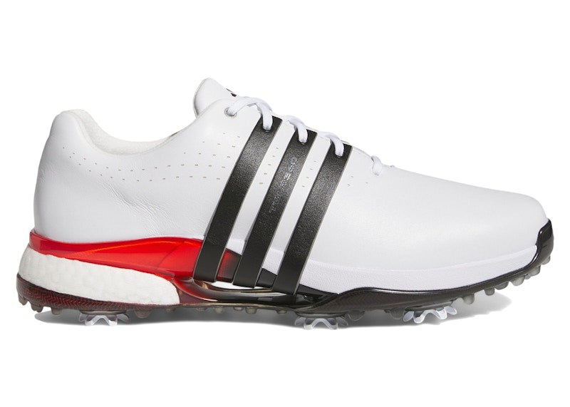 adidas Tour360 24 Golf Cloud White Core Black Lucid Red