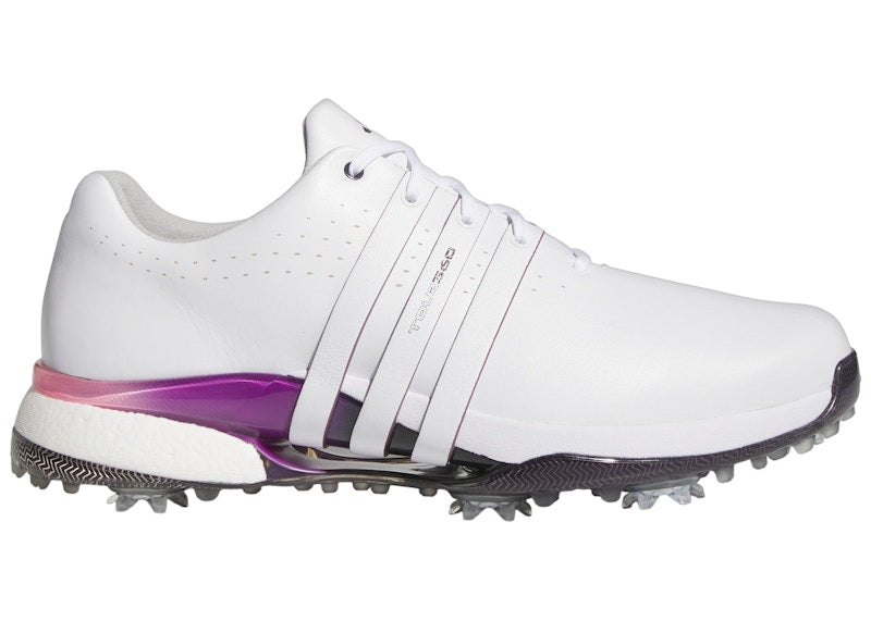 adidas Tour360 24 Golf Cloud White Shadow Fig Aurora Black